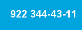 922 344-43-11